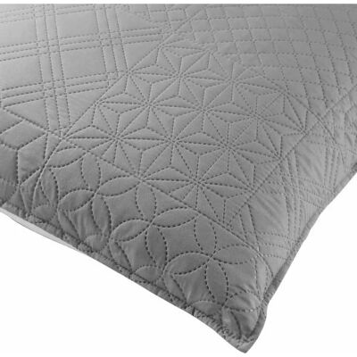 PARIS PRIX Housse de Coussin Anthracite & Blanc - Publicité PARIS PRIX Housse de Coussin Anthracite & Blanc - Publicité
