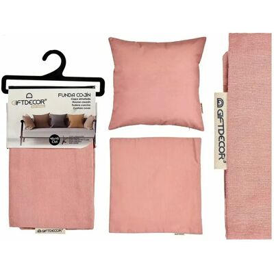 Gift Decor Housse de coussin Rose - Publicité Gift Decor Housse de coussin Rose - Publicité
