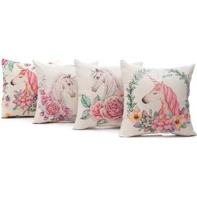 Générique Housse de Coussin Licorne - Publicité Générique Housse de Coussin Licorne - Publicité
