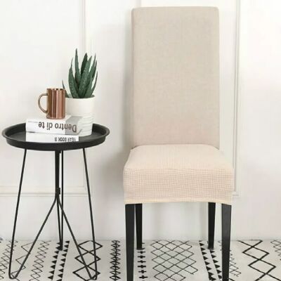 Wewoo - Housse de coussin de chaise Blanc - Publicité Wewoo - Housse de coussin de chaise Blanc - Publicité