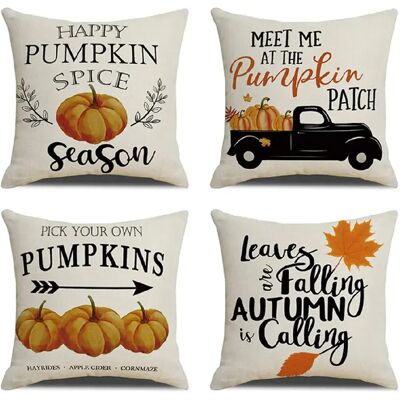 Générique 4PCS Thanksgiving - 45x45cm - Publicité Générique 4PCS Thanksgiving - 45x45cm - Publicité