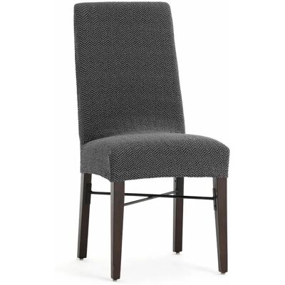 Eysa Housse de Chaise Eysa JAZ Gris Foncé 2 Unités - Publicité Eysa Housse de Chaise Eysa JAZ Gris Foncé 2 Unités - Publicité