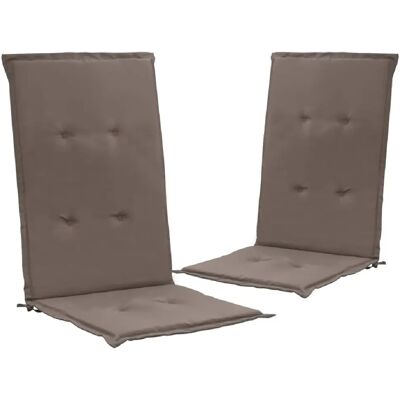 DECOSHOP26 - DEC021668 - Taupe - Coussins pour chaises de jardin - Publicité DECOSHOP26 - DEC021668 - Taupe - Coussins pour chaises de jardin - Publicité