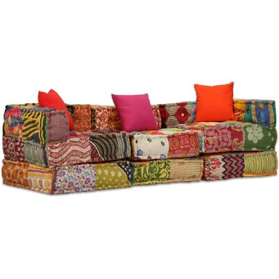 Decoshop26 Coussins de canapé modulaires Patchwork DEC021223 - Publicité Decoshop26 Coussins de canapé modulaires Patchwork DEC021223 - Publicité