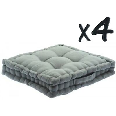 Pegane 103852N2 - 40x40x8 cm - Gris - Publicité Pegane 103852N2 - 40x40x8 cm - Gris - Publicité