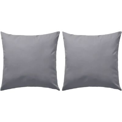 Decoshop26 Gris - Lot de 2 - Publicité Decoshop26 Gris - Lot de 2 - Publicité