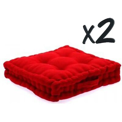 Pegane 22JUS-103852GX2 - 40x40 cm - Rouge - Publicité Pegane 22JUS-103852GX2 - 40x40 cm - Rouge - Publicité