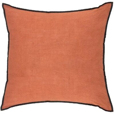 pegane Lot De 2 Coussins Décoratifs - Rose Terracotta - Publicité pegane Lot De 2 Coussins Décoratifs - Rose Terracotta - Publicité