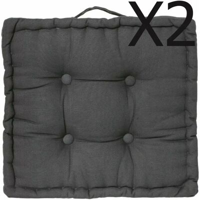 Pegane Panama - 40x40x8 cm - Gris foncé - Publicité Pegane Panama - 40x40x8 cm - Gris foncé - Publicité
