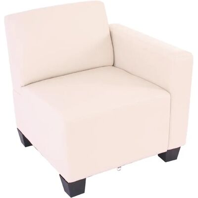 Mendler Fauteuil Lyon - Crème - Publicité Mendler Fauteuil Lyon - Crème - Publicité