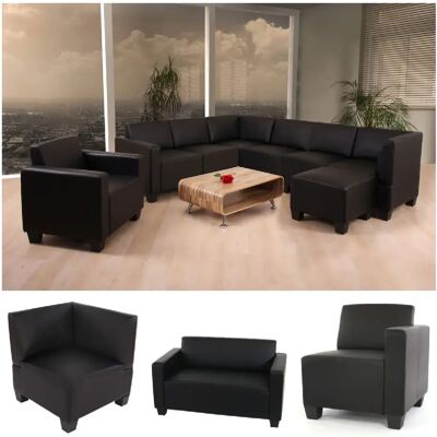 MENDLER Lione N71 Canapé Modulaire - Noir - Publicité MENDLER Lione N71 Canapé Modulaire - Noir - Publicité