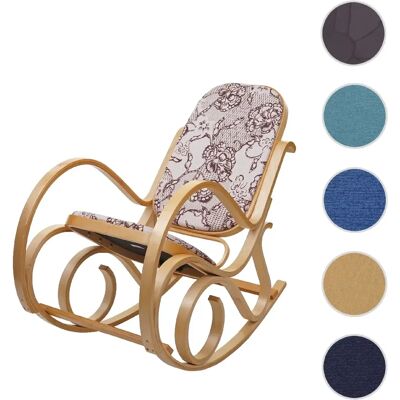 Fauteuil à bascule Mendler M41 - Marron - Publicité Fauteuil à bascule Mendler M41 - Marron - Publicité