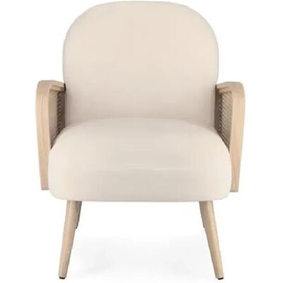 Bizzotto Fauteuil Dalida - Naturel - Publicité Bizzotto Fauteuil Dalida - Naturel - Publicité