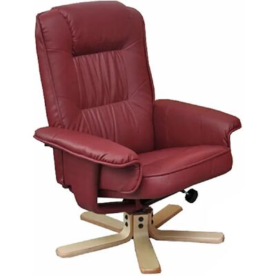 Mendler Fauteuil de télé M56 - Rouge - Publicité Mendler Fauteuil de télé M56 - Rouge - Publicité