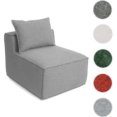 Mendler Fauteuil/accessoires pour canapé HWC-O54 Partie centrale 63x75x97cm gris clair - Publicité Mendler Fauteuil/accessoires pour canapé HWC-O54 Partie centrale 63x75x97cm gris clair - Publicité