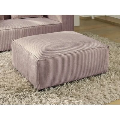 Lisa design Pouf rond velours - Rose - Publicité Lisa design Pouf rond velours - Rose - Publicité