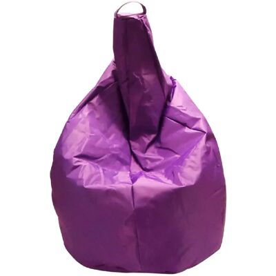 Alter Pouf poire en nylon - Violet - Publicité Alter Pouf poire en nylon - Violet - Publicité