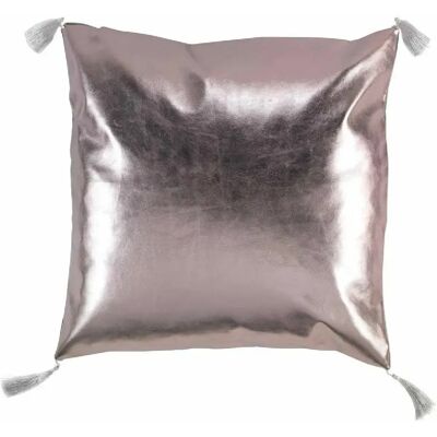Paris Prix Coussin Dého Luxury 40x40 cm - Or Rose - Publicité Paris Prix Coussin Dého Luxury 40x40 cm - Or Rose - Publicité