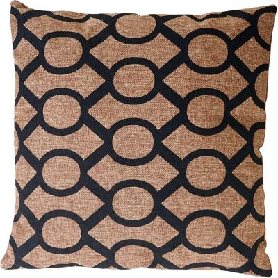 MENDLER Coussin Décoratif Cercles - 45x45cm - Publicité MENDLER Coussin Décoratif Cercles - 45x45cm - Publicité
