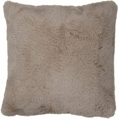 J-Line - Cutie sierkussen - 45x45 cm - Gris souris - Cushion - Publicité J-Line - Cutie sierkussen - 45x45 cm - Gris souris - Cushion - Publicité