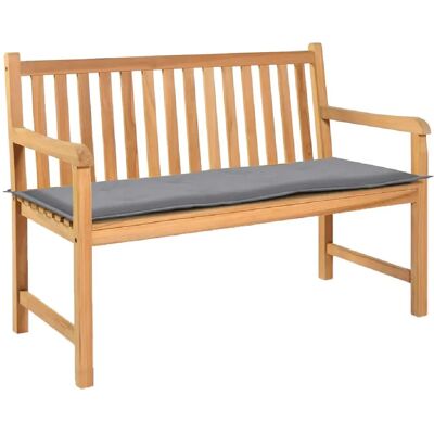 DECOSHOP26 - DEC021555 - Gris - Coussin pour banc de jardin - Publicité DECOSHOP26 - DEC021555 - Gris - Coussin pour banc de jardin - Publicité