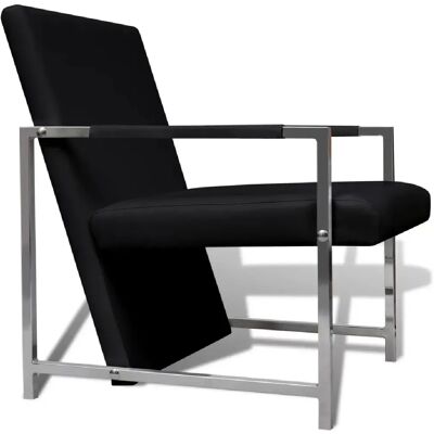 Helloshop26 - Lounge chair design club - Noir - Fauteuil - Publicité Helloshop26 - Lounge chair design club - Noir - Fauteuil - Publicité