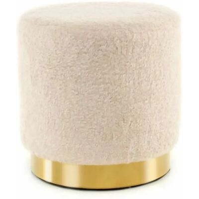 Tabouret Beige KAYOOM - Repose-pied - Publicité Tabouret Beige KAYOOM - Repose-pied - Publicité