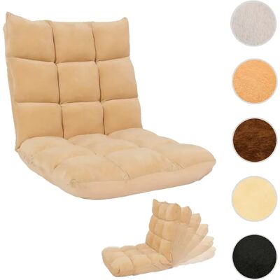 Mendler Canapé droit 1 place relax - Beige - Publicité Mendler Canapé droit 1 place relax - Beige - Publicité