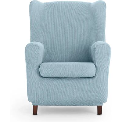 Eysa Housse de fauteuil à oreilles ULISES - Celeste - Publicité Eysa Housse de fauteuil à oreilles ULISES - Celeste - Publicité