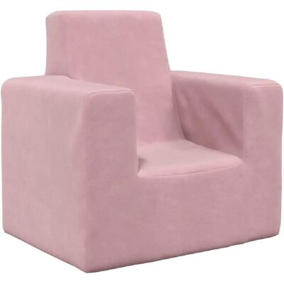 Vidaxl Sofa pour Enfants Rose - Peluche Douce - Publicité Vidaxl Sofa pour Enfants Rose - Peluche Douce - Publicité