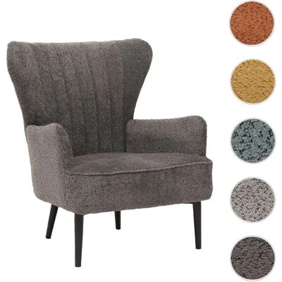 Mendler Fauteuil design - Gris foncé - Publicité Mendler Fauteuil design - Gris foncé - Publicité