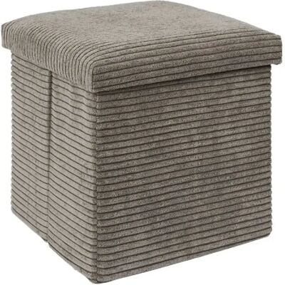 But Pouf-coffre pliable - Taupe - Publicité But Pouf-coffre pliable - Taupe - Publicité