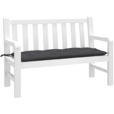 vidaXL Coussin de Banc Anthracite - 120 cm - Publicité vidaXL Coussin de Banc Anthracite - 120 cm - Publicité