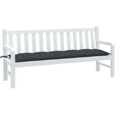 VIDAXL Coussin de Banc - Anthracite 180x50x7 cm - Publicité VIDAXL Coussin de Banc - Anthracite 180x50x7 cm - Publicité