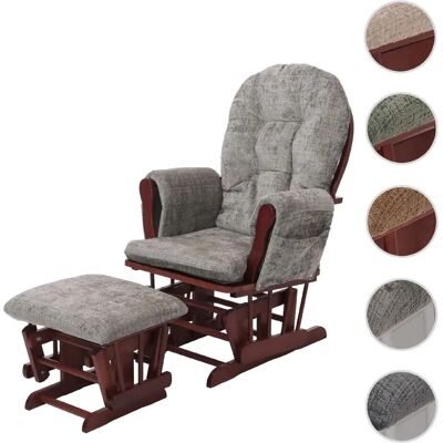 Mendler Fauteuil de relaxation - Gris - Publicité Mendler Fauteuil de relaxation - Gris - Publicité