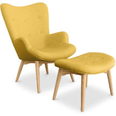 Privatefloor - Kontor - Bois - Tissu - Ottoman - Publicité Privatefloor - Kontor - Bois - Tissu - Ottoman - Publicité