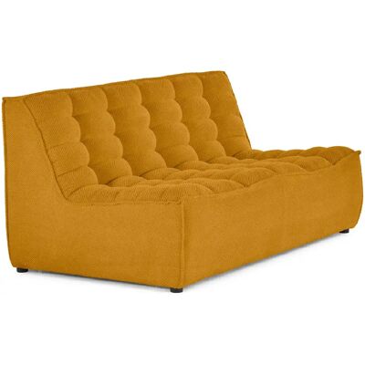 Lisa design canapé modulable Ellie 2 places - Jaune - Publicité Lisa design canapé modulable Ellie 2 places - Jaune - Publicité