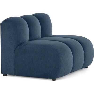 Lisa design Canapé 1 place Debbie - Bleu - Publicité Lisa design Canapé 1 place Debbie - Bleu - Publicité