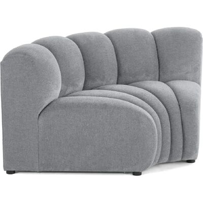 Lisa design Canapé d'angle Debbie - Gris - Publicité Lisa design Canapé d'angle Debbie - Gris - Publicité