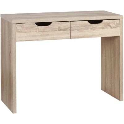ATMOSPHERA Console Bivoak - 2 Tiroirs - MDF - Publicité ATMOSPHERA Console Bivoak - 2 Tiroirs - MDF - Publicité