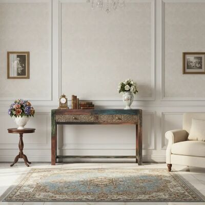 BOIS & CHIFFONS Console Pushkar - Publicité BOIS & CHIFFONS Console Pushkar - Publicité