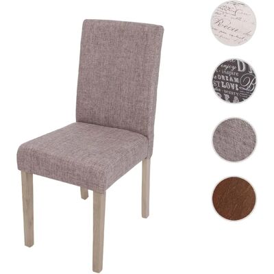 Mendler Chaise Littau - Gris, tissu - Publicité Mendler Chaise Littau - Gris, tissu - Publicité