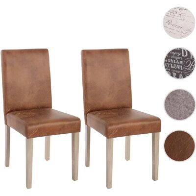 Mendler Chaises Littau - Tissu daim - Publicité Mendler Chaises Littau - Tissu daim - Publicité