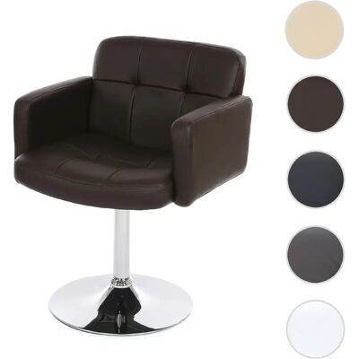 Mendler Chaise Orlando Similicuir Marron - Publicité Mendler Chaise Orlando Similicuir Marron - Publicité