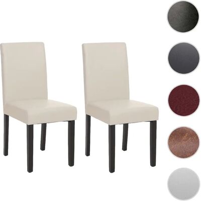 MENDLER Modèle Littau Chaises de salle à manger - Lot de 2 - Publicité MENDLER Modèle Littau Chaises de salle à manger - Lot de 2 - Publicité