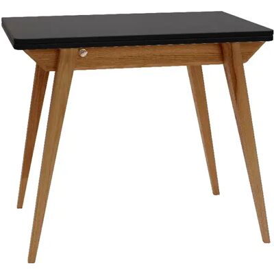 Ragaba Table à manger extensible - Noir - Publicité Ragaba Table à manger extensible - Noir - Publicité
