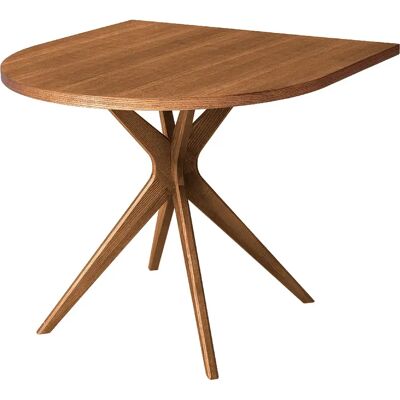 Ragaba Table à manger demi-ovale - Chêne - Publicité Ragaba Table à manger demi-ovale - Chêne - Publicité