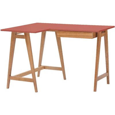 Ragaba Bureau d'angle Luka - Rose - Publicité Ragaba Bureau d'angle Luka - Rose - Publicité