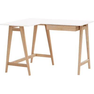 Ragaba Bureau d'angle Luka - Blanc - Publicité Ragaba Bureau d'angle Luka - Blanc - Publicité