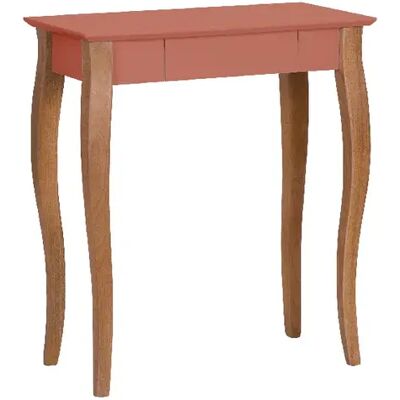 Ragaba Bureau d'appoint avec tiroir - Rose - Publicité Ragaba Bureau d'appoint avec tiroir - Rose - Publicité